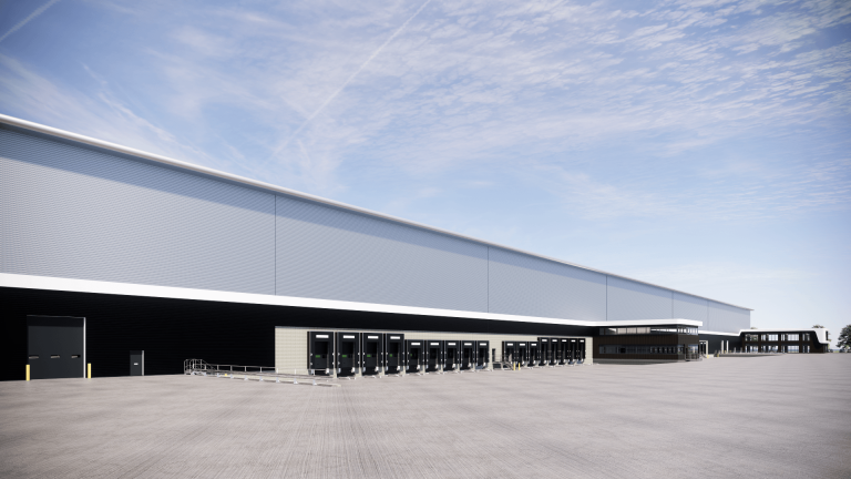 Wood Farm Bardon 3 Service Yard View